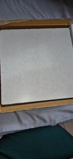 Getrommelde 30x30 tegels, wit en zwart blauw, Doe-het-zelf en Verbouw, Tegels, Ophalen, Keramiek, Nieuw, 20 tot 40 cm