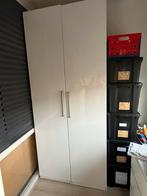 Ikea pax kast met hoogglans witte fronten, Huis en Inrichting, Kasten | Roldeurkasten en Archiefkasten, Ophalen, Gebruikt, 100 tot 150 cm