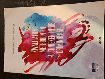 Kwalitatieve methoden en technieken in de criminologie beschikbaar voor biedingen