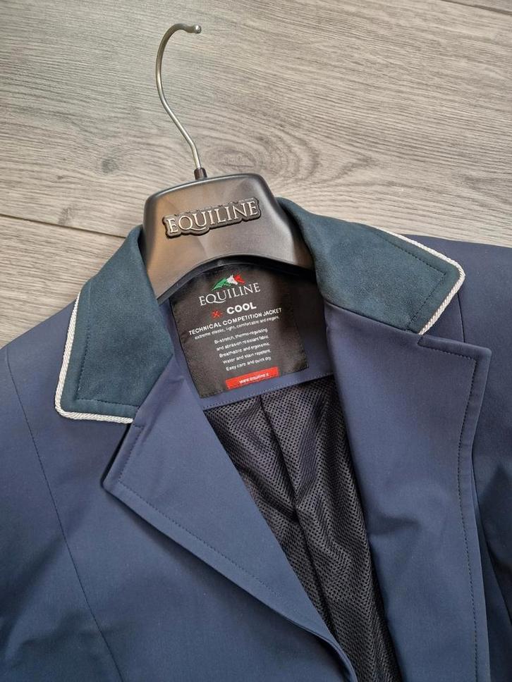 Chic Equiline Xcool wedstrijdjasje - ZGAN, Dieren en Toebehoren, Paardrijkleding, Zo goed als nieuw, Bovenkleding, Dressuur, Ophalen of Verzenden