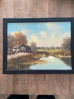 Schilderij olieverf Van Ast 30x40 cm, Antiek en Kunst, Kunst | Schilderijen | Klassiek, Ophalen of Verzenden