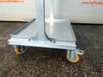 Aluminium verrijdbare grijpbak stelling, Ophalen, Gebruikt