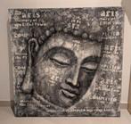 Mooi Buddha schilderij te koop 100 cm, Ophalen, Zo goed als nieuw, Schilderij, 75 tot 100 cm