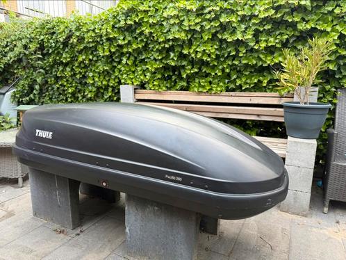 Dakkoffer - Thule Pacific 200 zwart - 410 liter, Auto diversen, Dakkoffers, Zo goed als nieuw, Ophalen