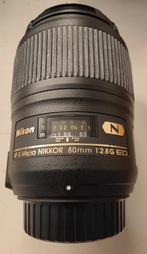 Nikon Macrolens 60 mm, Audio, Tv en Foto, Fotografie | Lenzen en Objectieven, Ophalen, Zo goed als nieuw, Macrolens