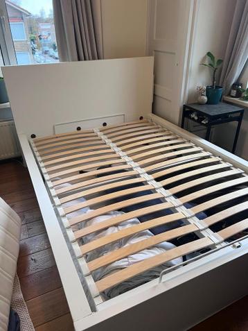 IKEA MALM bed 140x200 + LÖNSET lattenbodem - afbeelding 6