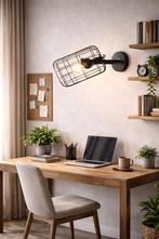 Partij wart metalen industriële Kolony wandlampen, NHP International, Sales@nhp-international.com, Ophalen of Verzenden, Metaal