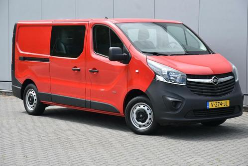 Opel Vivaro 1.6 CDTI L2H1 DC 6 Persoons Airco Navi Trekhaak, Auto's, Bestelauto's, Bedrijf, Te koop, ABS, Airbags, Airconditioning