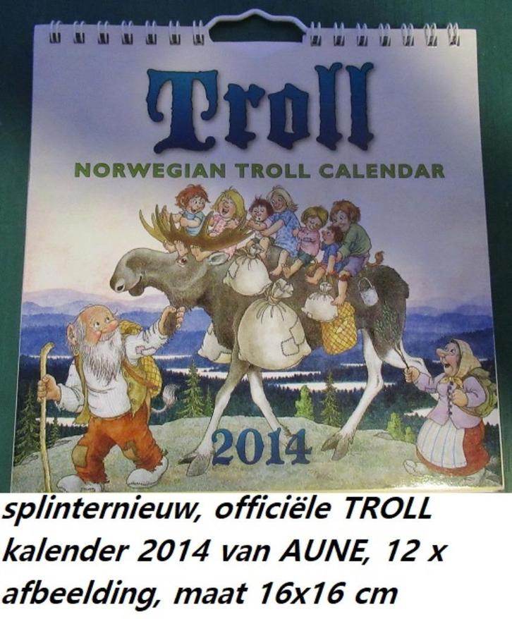 ROLF LIDBERG, Noorwegen van AUNE, kalender 12 tekeningen, Antiek en Kunst, Kunst | Tekeningen en Foto's, Ophalen of Verzenden