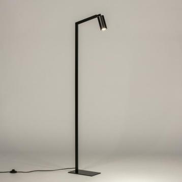 staande leeslamp zwart bureau tafel bank hoekbank vloerlamp beschikbaar voor biedingen