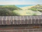 Langgerekt Strand Duingezicht zonder lijst 30x80 cm., Ophalen