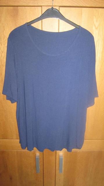 Blauwe dames A-lijn shirt maat 46/48. beschikbaar voor biedingen