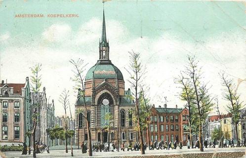 (304-226-001) Amsterdam Koepelkerk, Verzamelen, Ansichtkaarten | Nederland, Noord-Holland, Verzenden