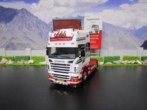 Wsi 01-3704 Scania R4 Topline 4x2 , Joey Verbaan, Hobby en Vrije tijd, Modelauto's | 1:50, Nieuw, Bus of Vrachtwagen, Wsi, Ophalen