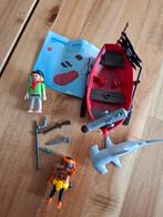 Playmobil 5137 Piratenboot met hamerhaai - Compleet!, Ophalen of Verzenden, Zo goed als nieuw, Complete set