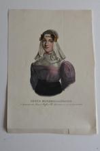 NOORD-HOLLANDSE KLEDERDRACHT Mooie Litho Buffa 1825 GV8, Antiek en Kunst, Kunst | Litho's en Zeefdrukken, Verzenden