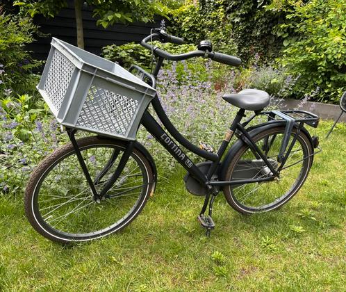 Cortina U4 meisjesfiets 24 inch zwart, Fietsen en Brommers, Fietsen | Meisjes, Zo goed als nieuw, 24 inch, Versnellingen, Ophalen