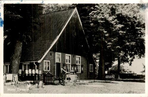 Boerderij in het mooie Twente, Verzamelen, Ansichtkaarten | Nederland, Ongelopen, Overijssel, 1920 tot 1940, Ophalen of Verzenden