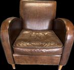 Schapenleren fauteuil. Model wagenwiel., Huis en Inrichting, Fauteuils, Ophalen, ., ., 50 tot 75 cm