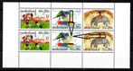 Nederland Plaatfout nr. 1107PM Blok Kinderzegel postfris, Postzegels en Munten, Postzegels | Nederland, Na 1940, Ophalen of Verzenden