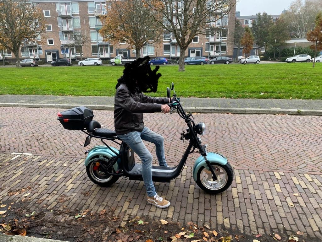 E-chopper E-gen 4.0 groen, Fietsen en Brommers, Elektrisch, Zo goed als nieuw, Ophalen, Overige merken
