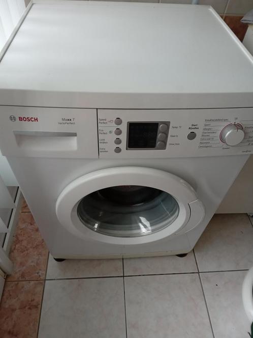 Bosch Wasmachine serie Maxx 7 en Wasdroger Maxx8, Witgoed en Apparatuur, Wasmachines, Gebruikt, Voorlader, 6 tot 8 kg, 1200 tot 1600 toeren