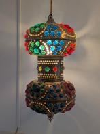 Prachtige Oosterse Hanglamp, Ophalen, Gebruikt, 50 tot 75 cm, Glas