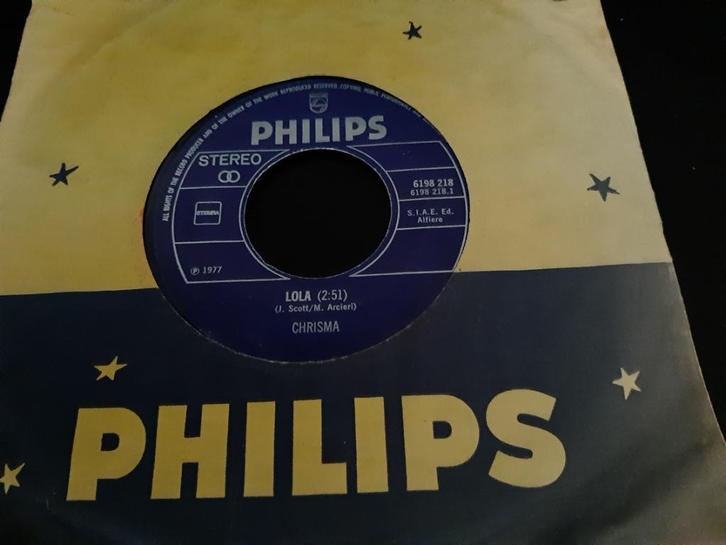 Chrisma – Lola, Cd's en Dvd's, Vinyl Singles, Gebruikt, Single, Pop, 7 inch, Ophalen of Verzenden