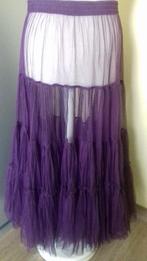 2 petticoats, paars maat M, Maat 38/40 (M), Heart, Paars, Nieuw