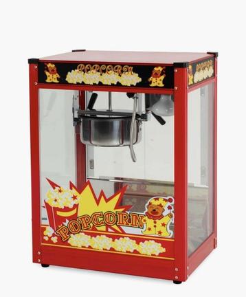 Luxe grote popcornmachine te huur beschikbaar voor biedingen