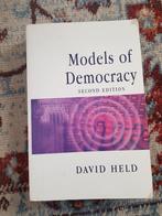 Models of democracy, Ophalen, Gelezen, Maatschappij en Samenleving, David Held