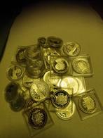 34 Zilveren Penningen 925 Zilver, Postzegels en Munten, Munten | Nederland, Ophalen of Verzenden, Koningin Beatrix, Zilver