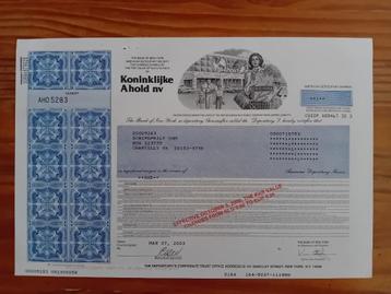 AH - Albert Heijn - Koninklijke Ahold NV beschikbaar voor biedingen