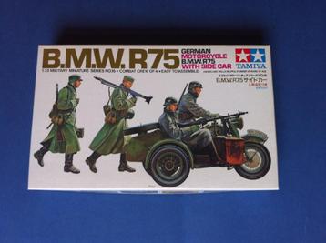 Tamiya	35016	BMW R75 Sidecar	1/35 beschikbaar voor biedingen