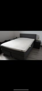 Karlsson boxspring met visco gold topper, Ophalen, Gebruikt, Tweepersoons, 140 cm