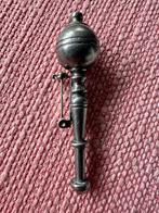 Antieke Zilveren Horlogesleutel Broche, Antiek en Kunst, Ophalen of Verzenden, Dames