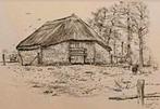 Soest .. Schaapskooi aan de Brinkstraat .., Antiek en Kunst, Kunst | Tekeningen en Foto's, Ophalen of Verzenden