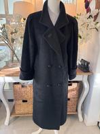 Chique, ZWARTE alpaca/lama-jas Modell, 38-40/M, ZGAN., Verzenden, Zo goed als nieuw, Maat 38/40 (M), Zwart