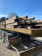 Azobe hardhout 15 x 15, Ophalen, Palen, Zo goed als nieuw, Hardhout