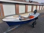 Motorboot, Watersport en Boten, Motorboten en Motorjachten, Benzine, Buitenboordmotor, Minder dan 10 pk, Polyester