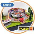 Kermis diorama Carousel Flipper, Ophalen of Verzenden, Gebruikt, 1:50 of kleiner, Diorama