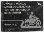 Honda PA50 handleiding (6227z), Gebruikt, Ophalen of Verzenden