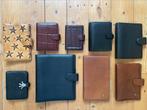 Agenda Succes Filofax Leer Zwart Starfush Snake en Crocodil, Ophalen, Zo goed als nieuw