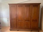 4 deurs kledingkast in kersenhout, Huis en Inrichting, Kasten | Kledingkasten, Ophalen, Gebruikt, Klassiek, 200 cm of meer