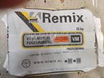 Remix Voegmortel Uitslagarm VM 25 kg Antraciet 300, Ophalen, Nieuw