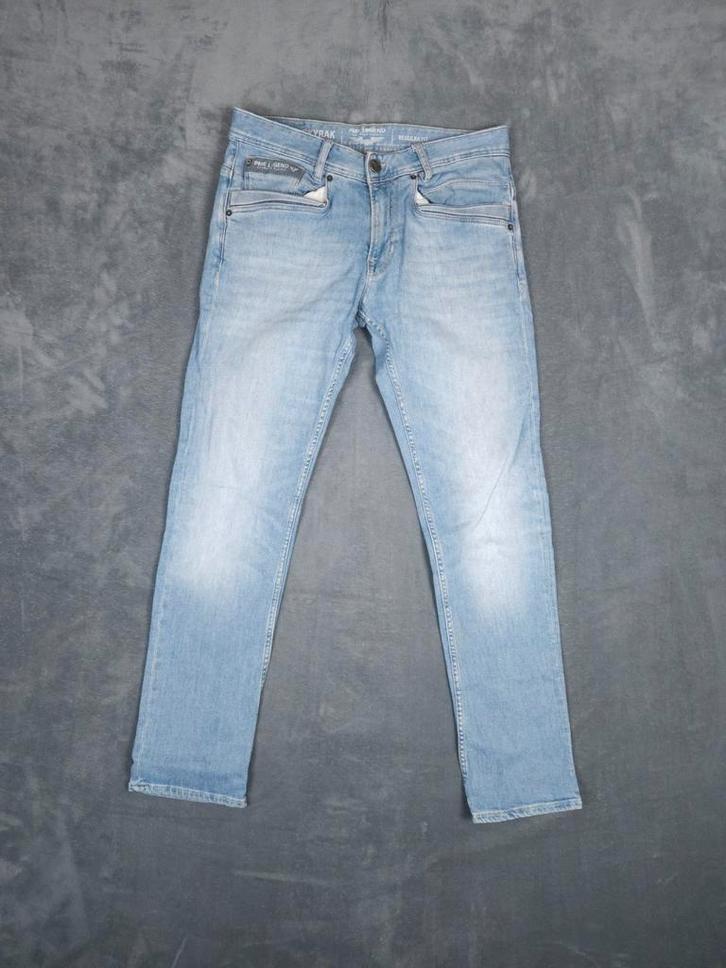 PME Legend Skyrak Broek W33 L32 Regular Fit blauw Pall Mall, Kleding | Heren, Spijkerbroeken en Jeans, Zo goed als nieuw, W33 - W34 (confectie 48/50)