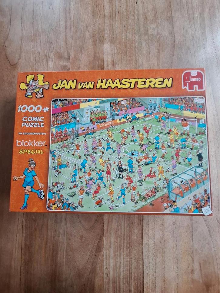 Jan van Haasteren puzzels., Hobby en Vrije tijd, Denksport en Puzzels, Zo goed als nieuw, 500 t/m 1500 stukjes, Ophalen