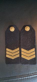 Rangonderscheidingstekens Koninklijke Marine Sergeant, Ophalen of Verzenden, Marine, Embleem of Badge