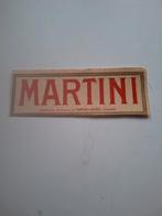 Martini etiket., Ophalen of Verzenden, Zo goed als nieuw, Overige typen