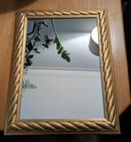 Spiegel met brons kleurige lijst, Minder dan 50 cm, Gebruikt, Ophalen of Verzenden, Minder dan 100 cm